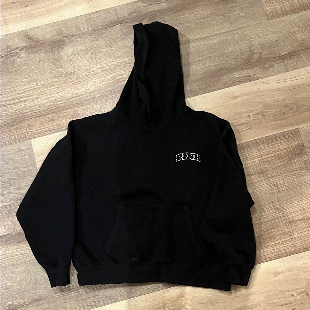 PINK Victoria's Secret Black hoodie  Sweater